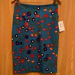 Lula Roe Cassie pencil skirt NWT Medium